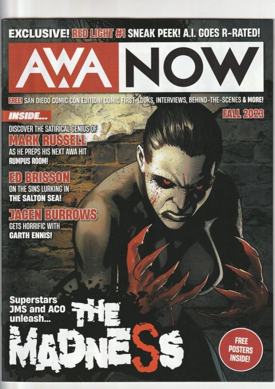 AWA Now Fall 2023 NM SDCC, The Madness Poster & Preview, The Ribbon Queen Poster