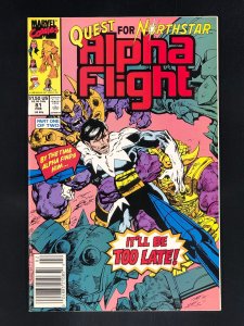 Alpha Flight #81 (1990) Purple Girl Becomes Persuasion