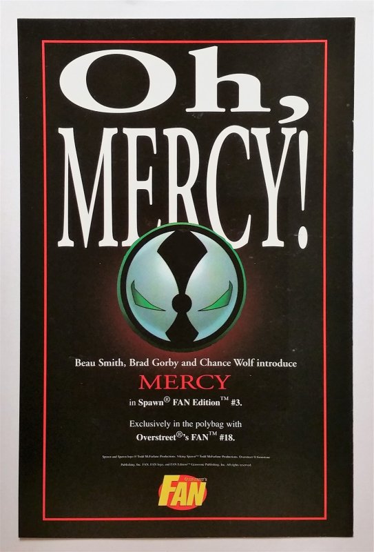 Spawn Fan Edition #2 (Sep 1996, Image) NM-