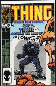 The Thing #28 (1985) The Thing [Key Issue]