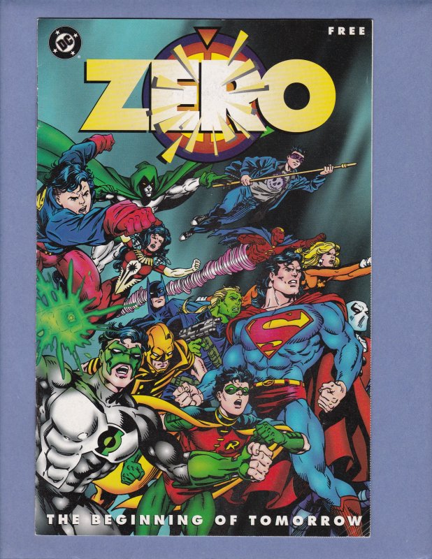 Zero Hour #0 1 2 3 4 Ashcan DC Comics 1994