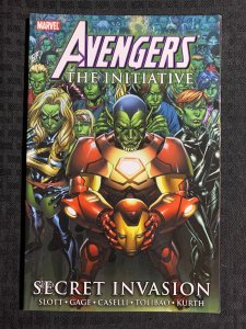 2009 AVENGERS THE INITIATIVE v.3 Secret Invasion SC VF 8.0 1st Printing Marvel