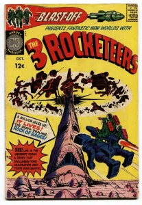 BLAST OFF #1 1965-THREE ROCKETEERS-KIRBY-SIMON-HARVEY COMICS