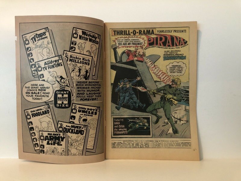 Trill-o-Rama #2 The Pirana  Harvey Thriller