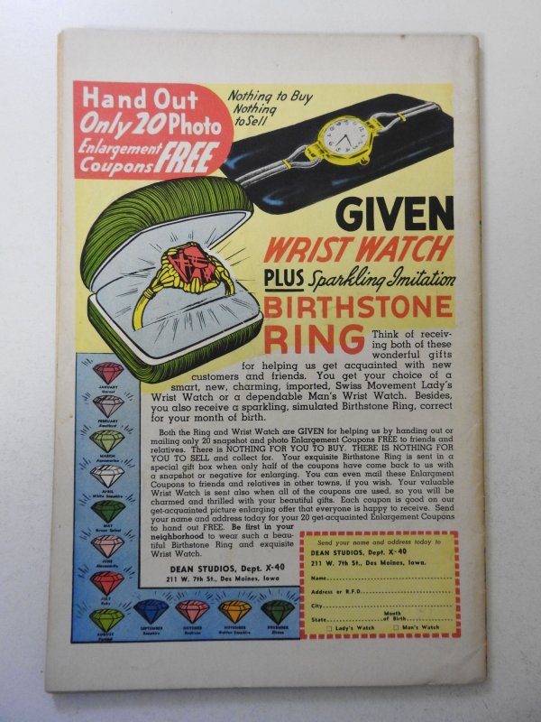 Famous Funnies #162 (1948) VG+ Condition moisture stain