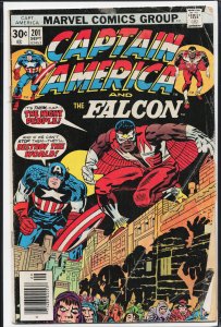 Captain America #201 (1976) Captain America and the Falcon