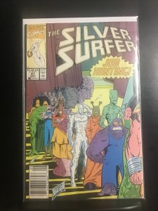 Silver Surfer #41 September 1990 Volume 3 Marvel Comic Book Ron Lim Art