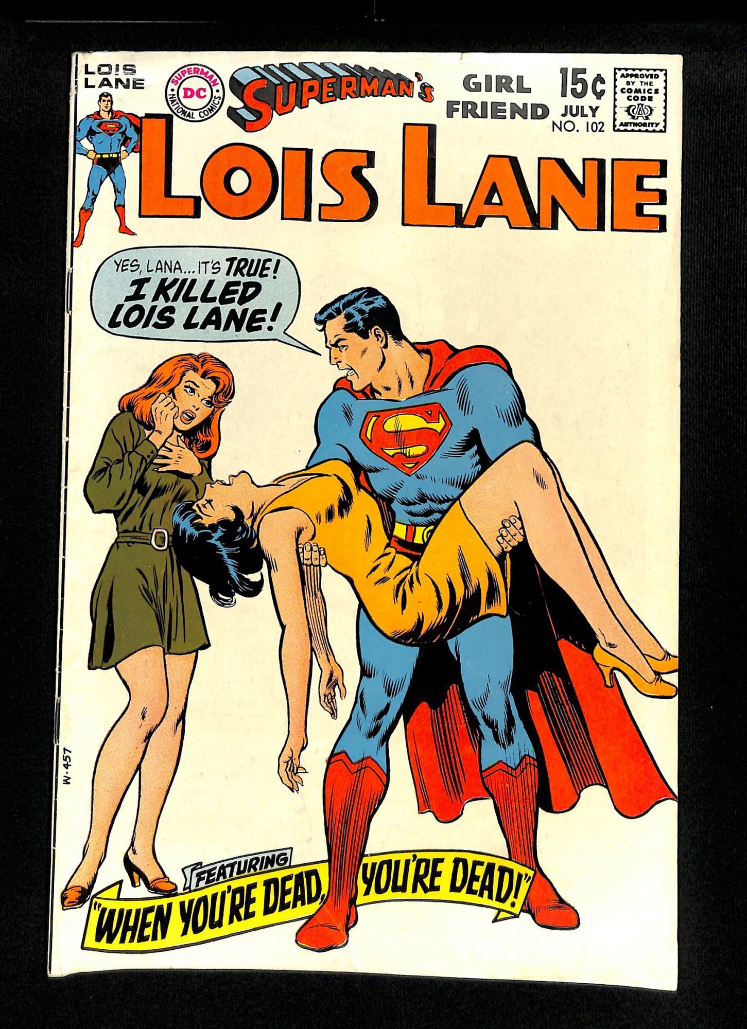 Supermans Girl Friend Lois Lane 102 Comic Books Bronze Age Dc Comics Lois Lane 3621