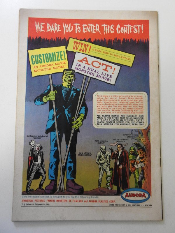 Aquaman #14 (1964) GD/VG Condition rusty staples