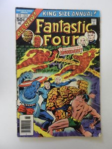 Fantastic Four Annual #11 (1976) VG condition stain back cover