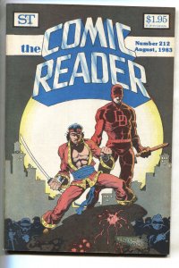 Comic Reader #212 1983 Preview of Beta Ray Bill-VF+