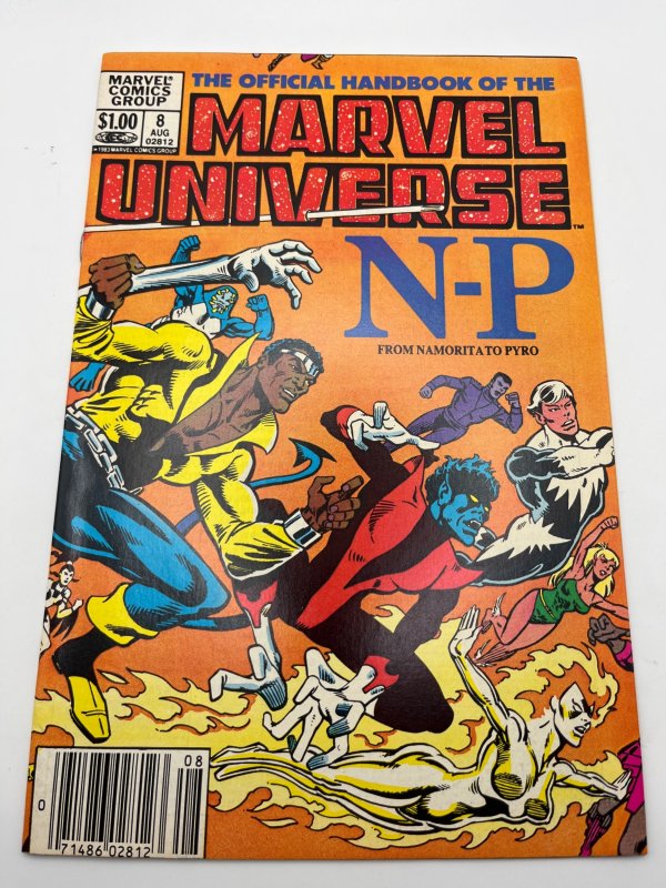 The Official Handbook of the Marvel Universe #8 (1983)