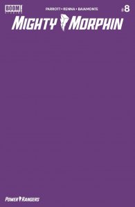 MIGHTY MORPHIN #8 COVER C BLANK SKETCH COVER BOOM! STUDIOS 2021 EB155