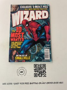 Wizard Comic Book Magazine #138 Spider-Man Smallville Superman X-Men 2003 2 J227