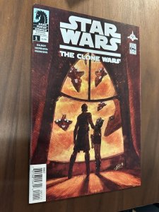 Star Wars Clone Wars #1 NM- 1st App Ahsoka Tano & Captain Rex(Dark Horse 2008)