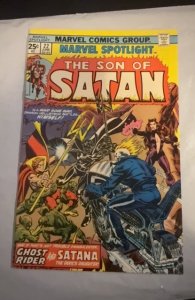 Marvel Spotlight #22 (1975)Guests- Ghost rider /Satanna Battles himslef