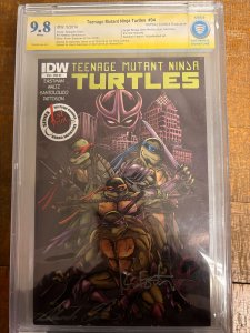 Teenage Mutant Ninja Turtles #34 1st Print Comics Cover (2014) Teenage Mutant...