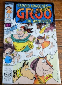 Sergio Aragones Groo The Wanderer 5 Comic Lot Marvel Comics All Very High Grade! 