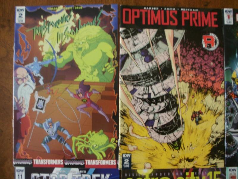 6 IDW VERTIGO Comic: TRANSFORMERS OPTIMUS PRIME ROM STAR TREK ASTRO CITY