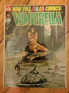 VAMPIRELLA #28 - 1973 WARREN MAGAZINES - VG