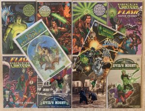 LOT OF 10 GREEN LANTERN GRAPHIC NOVELS: DRAGON LORD, EVIL'S MIGHT, MORE!