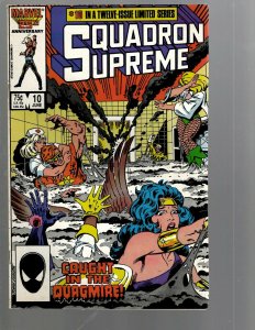 12 Comics Squadron Supreme #1 2 3 4 5 6 7 9 10 11 12 Spirits Vengeance #3 EK18