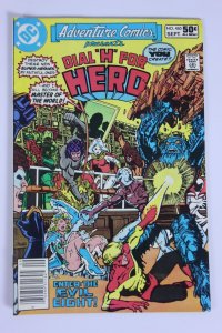 Adventure Comics #485 (1981) Dial H for Hero FNVF