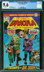 Tomb of Dracula #40 (Marvel, 1976) CGC 9.6