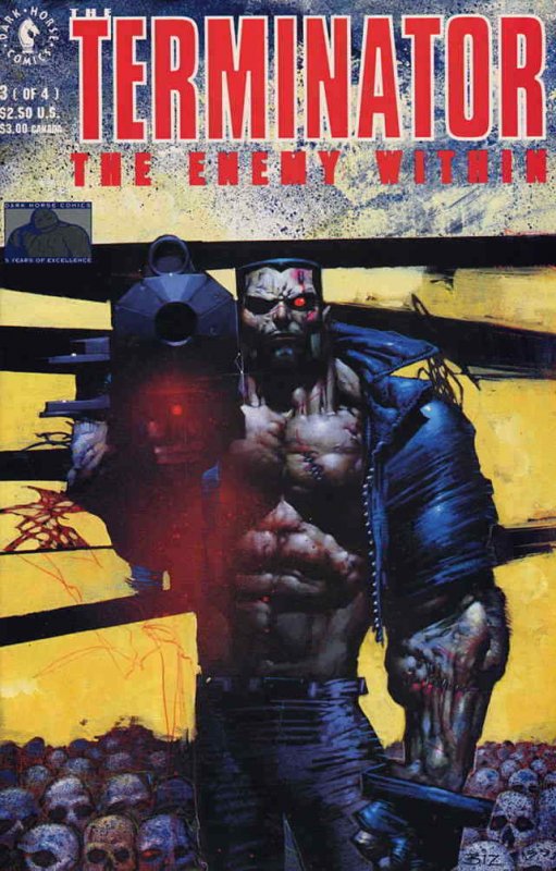 Terminator, The: The Enemy Within #3 VF/NM; Dark Horse | Simon Bisley - we combi 