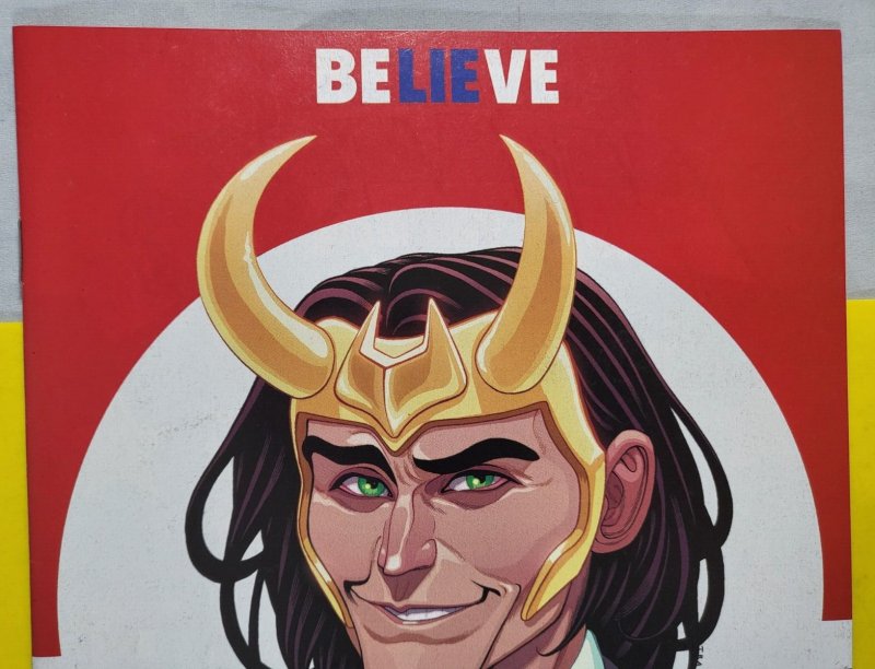 Vote Loki #1 2016 Marvel Comics VF Disney +