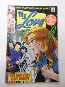 My Love #4 (1970) VG- Condition tape pull fc