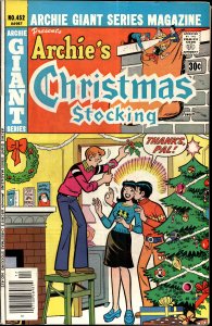 Archie Giant Series Magazine #452 (1976) Archie's Christmas Stocking