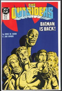 The Outsiders #17 (1987) Outsiders