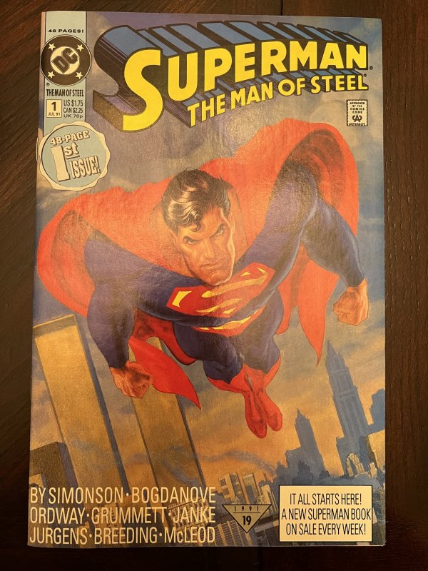 Superman: The Man of Steel #1 (1991) - NM