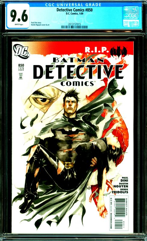 Detective Comics #850 CGC Graded 9.6 Paul Dini Story