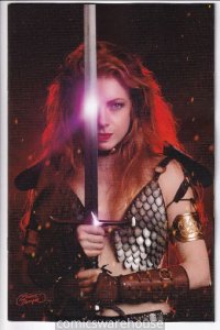 UNBREAKABLE RED SONJA (2022 DYNAMITE) #1 VARIANT 1:25 CVR K COSPLAY VIRG G54782
