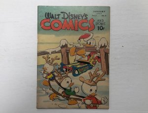 *Walt Disney's Comics and Stories #76 vg/f, #77 vg