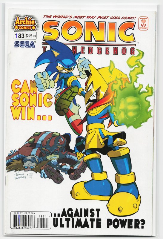 Sonic the Hedgehog #183 (2008) Sonic the Hedgehog