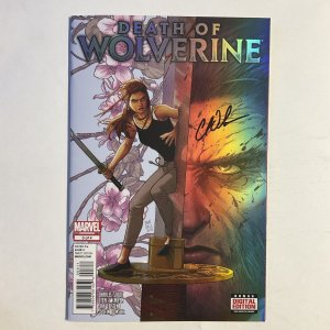 Death Of Wolverine 3 2014 Signed by Charles Soule Marvel NM- near mint-