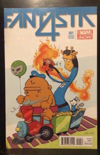 Fantastic Four #1 Animal Cover (2014)