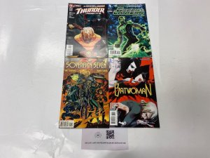 4 DC comic books Thunder #2 Green Lantern #16 Sovereign #1 Batwoman #34 14 KM19