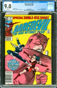 Daredevil #181 (1982) CGC Graded 9.0 - Death of Elektra