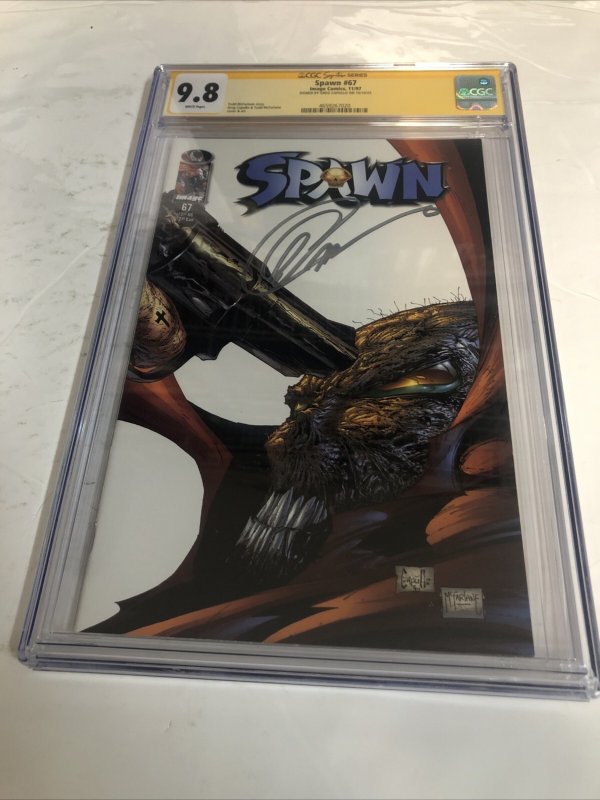 Spawn (1997) # 67 (CGC 9.8 SS) Signed Greg Capullo * Image Comics *