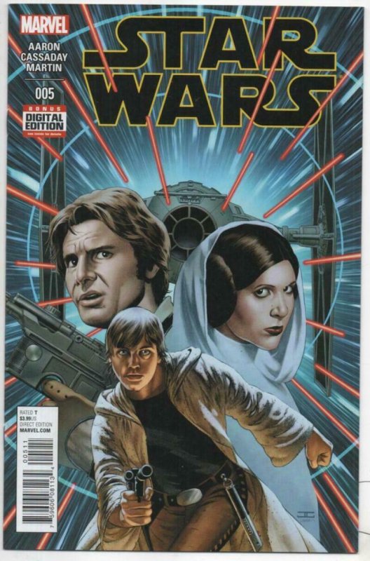 STAR WARS #5, NM, Luke Skywalker, Darth Vader, 2015, more SW in store