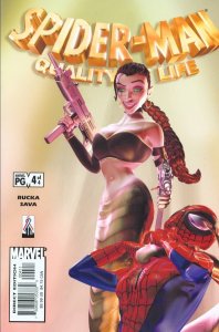 SPIDERMAN: QUALITY OF LIFE #04 (2002) SCOTT CHRISTIAN SAVA | DIRECT | CARDSTOCK