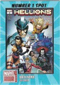 2020-21 Marvel Annual Number 1 Spot #N1S-10 Hellions