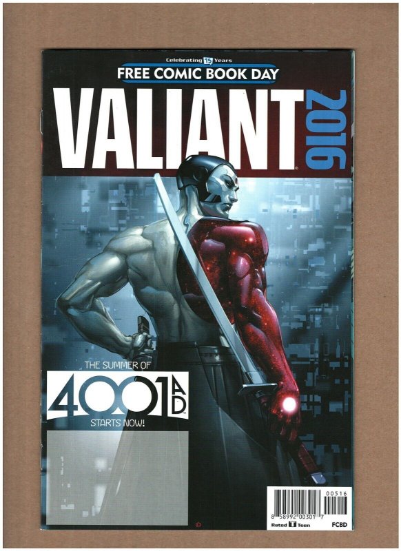 Valiant: 4001 AD Free Comic Book Day Valiant Comics 2016 Rai NM- 9.2