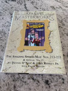 Marvel Masterworks Vol #283 Spider-Man 213-223 Limited To 734 SEALED Copy 1 J419