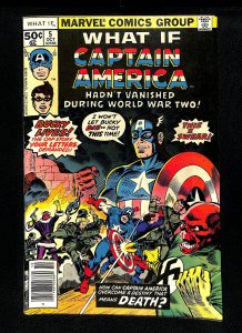 What If? (1977) #5 Captain America Red Skull!