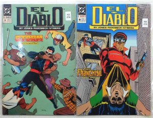 El Diablo Lot of 2 #6, 10 (1990) DC Comics 1st Print Comic Books